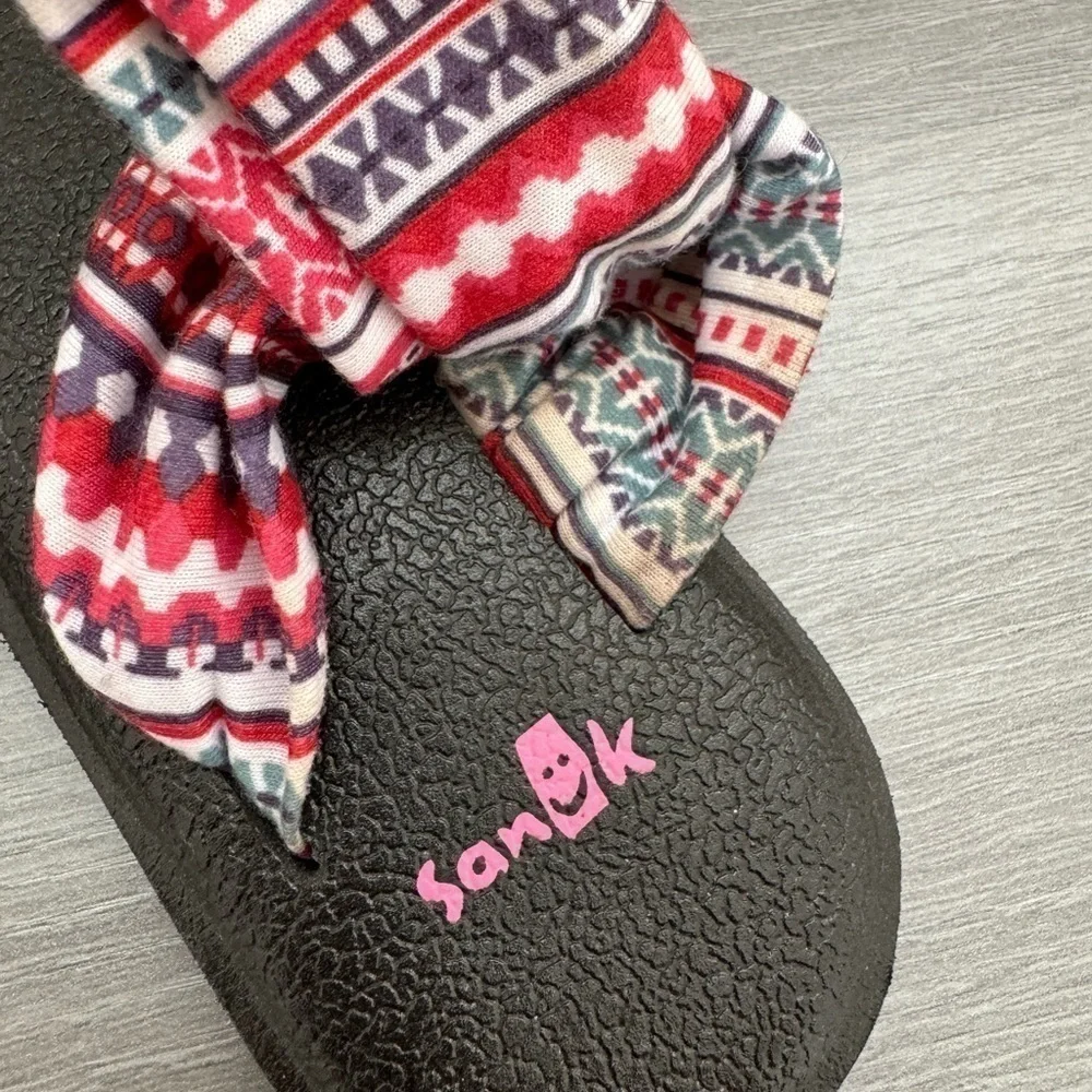 Sanuk Yoga Girl Sling Summer Spring Sandals Shoes - Kids' Y13